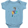 jake paul colorful Baby Onesie