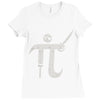 pi rate Ladies Fitted T-Shirt