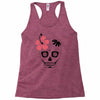 day of dead sugar skull Racerback Tank