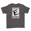 second amendment rated e for everyone Youth Tee