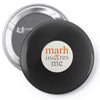 mars inspires me Pin-back button