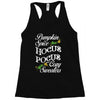 pumpkin spice hocus pocus and cozy sweaters Racerback Tank