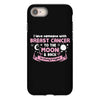 I Love Someone with Breast Cancer to The Moon and Back to Infinity iPhone 8