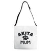 akita mum Adjustable Strap Totes