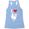 i love cock Racerback Tank