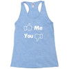 me you facebook Racerback Tank