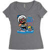 tresh daily Women's Triblend Scoop T-shirt