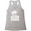 ted fick dich donner Racerback Tank