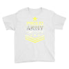 military, proud us army brother veteran u Youth Tee