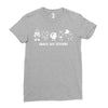 space are friends Ladies Fitted T-Shirt