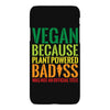 vegan because plant powered badiss was not an offical title iPhoneX