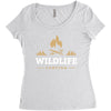 Wildlife Camping Women's Triblend Scoop T-shirt