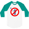 no selfie sticks girls 3/4 Sleeve Shirt