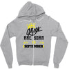 Kings Are Born In September Zipper Hoodie