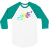 smoke and father 3/4 Sleeve Shirt