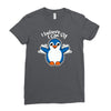 learning to fly Ladies Fitted T-Shirt