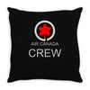 aviation air canada crew Throw Pillow