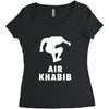 air khabib silhouette Women's Triblend Scoop T-shirt