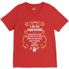 i am an aquarius V-Neck Tee