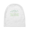 i before e grammar rule Baby Beanies