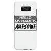 my name is awesome Samsung Galaxy S8