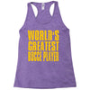 world greatest bocce Racerback Tank