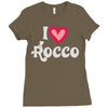i love rocco Ladies Fitted T-Shirt