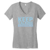 keep talking i m diagnosing you Women's V-Neck T-Shirt