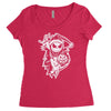 halloween town Women's Triblend Scoop T-shirt