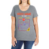 video game the game Ladies Curvy T-Shirt