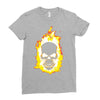 burning man Ladies Fitted T-Shirt