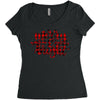 merry and bright Women's Triblend Scoop T-shirt