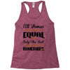 all women are created equal but only the best are born in november Racerback Tank