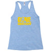 gone squatchin Racerback Tank