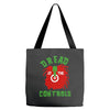 dread at the controls Tote Bags