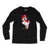 mario licking toad Long Sleeve Shirts