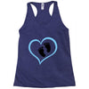 Baby Boy with Heart Any Name Customized Racerback Tank