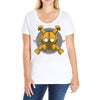 deco gasmask Ladies Curvy T-Shirt
