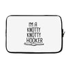 crochet knitting Laptop sleeve