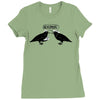 nevermore Ladies Fitted T-Shirt