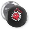 cherry bomb Pin-back button