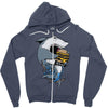 shark Zipper Hoodie