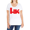 hk heckler and koch Ladies Curvy T-Shirt