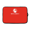 mortal kombat x dragon game logo Laptop sleeve