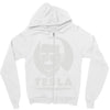 nikola tesla (2) Zipper Hoodie