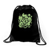 meet the neighbors Drawstring Bags