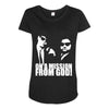the blues brothers inspired on a mission from god funny Maternity Scoop Neck T-shirt