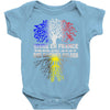 vivre en france des racines belges Baby Onesie
