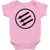 antifa arrows Baby Bodysuit