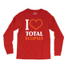 I Heart Total Eclipses Long Sleeve Shirts